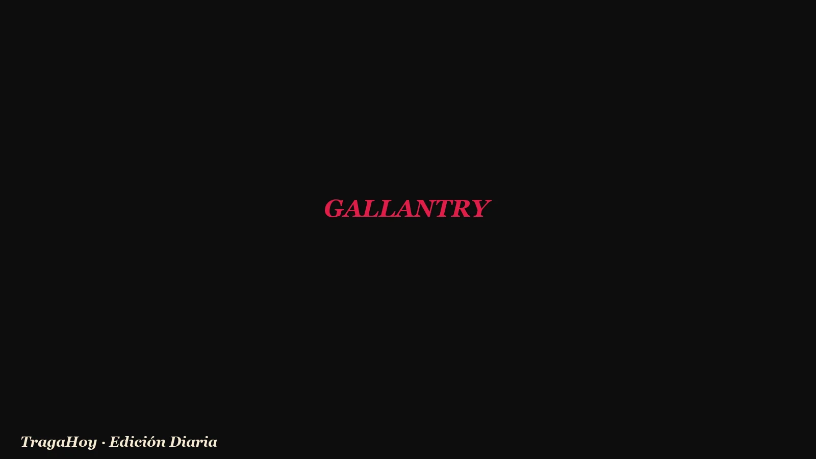 Gallantry slot — gameplay screenshot