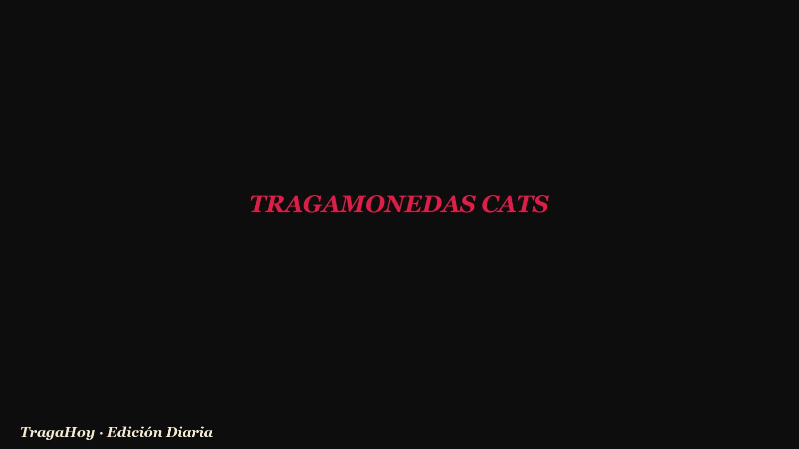 Tragamonedas Cats slot — gameplay screenshot