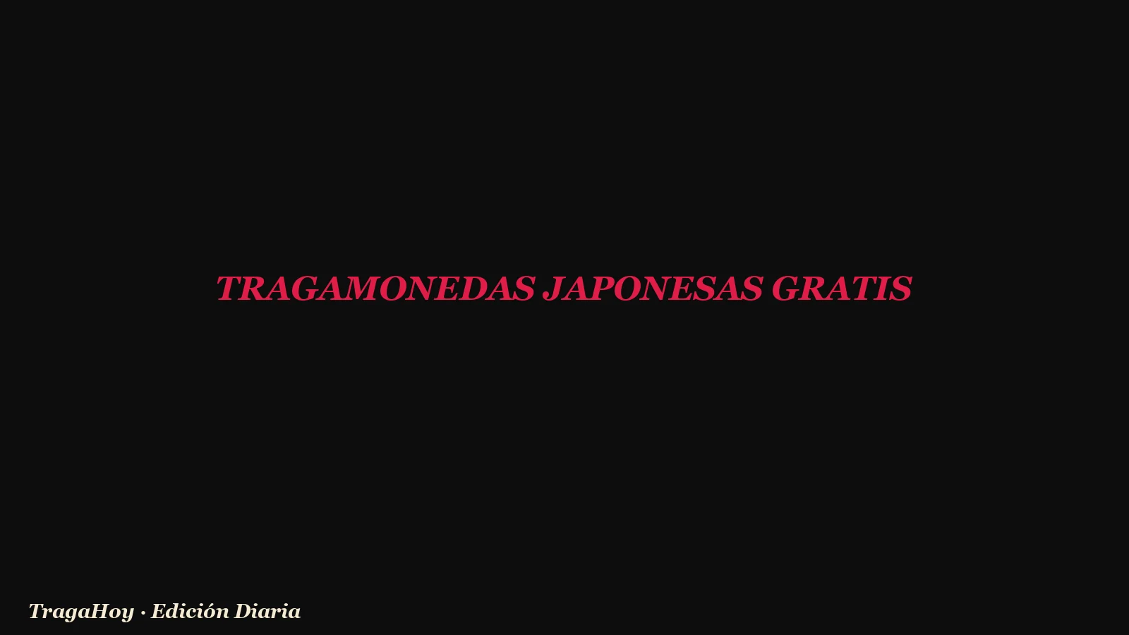 Tragamonedas Japonesas slot — gameplay screenshot